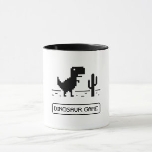 Taza Juego de dinosaurio.