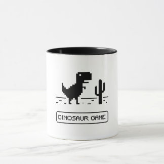 Taza Juego de dinosaurio.
