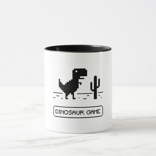 Taza Juego de dinosaurio. (Centro)