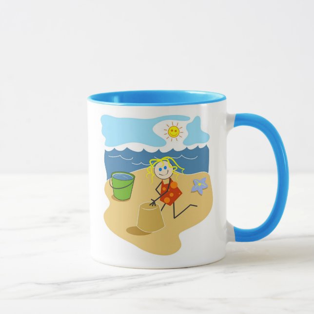 Taza Juego de la playa (Derecha)