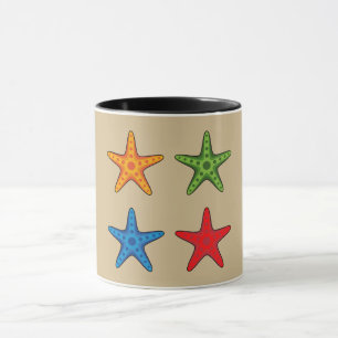 Taza Juego de Starfish Personalizado de color