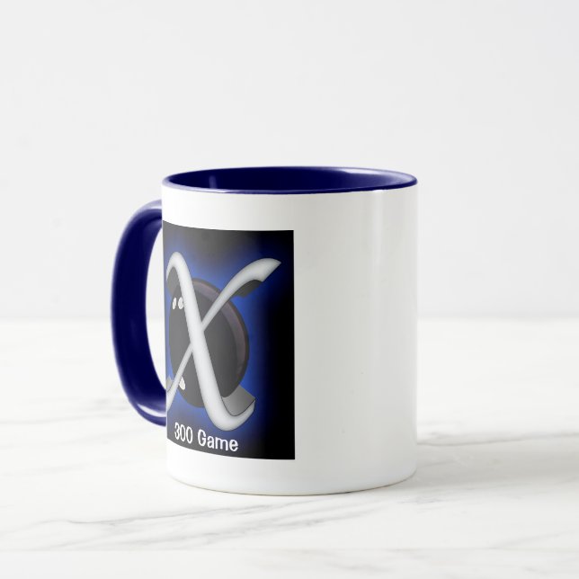 Taza Juego personalizado de 300 juegos, gráficos de bol (Anverso izquierdo)