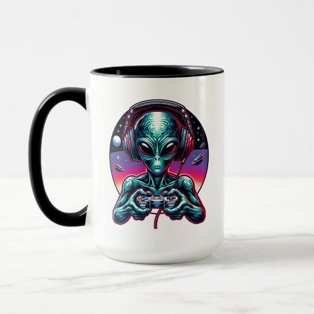 Taza Juegos Alienados Ser Extraterrestres (Izquierda)