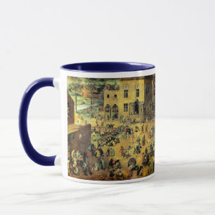 Taza "Juegos infantiles" de Pieter Bruegel - 1560