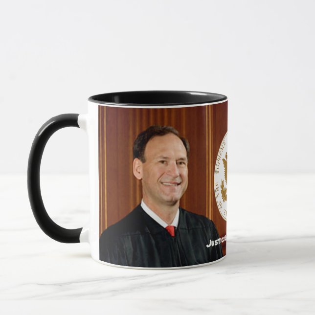 Taza Juez Samuel Alito - Tribunal Supremo de Estados Un (Izquierda)
