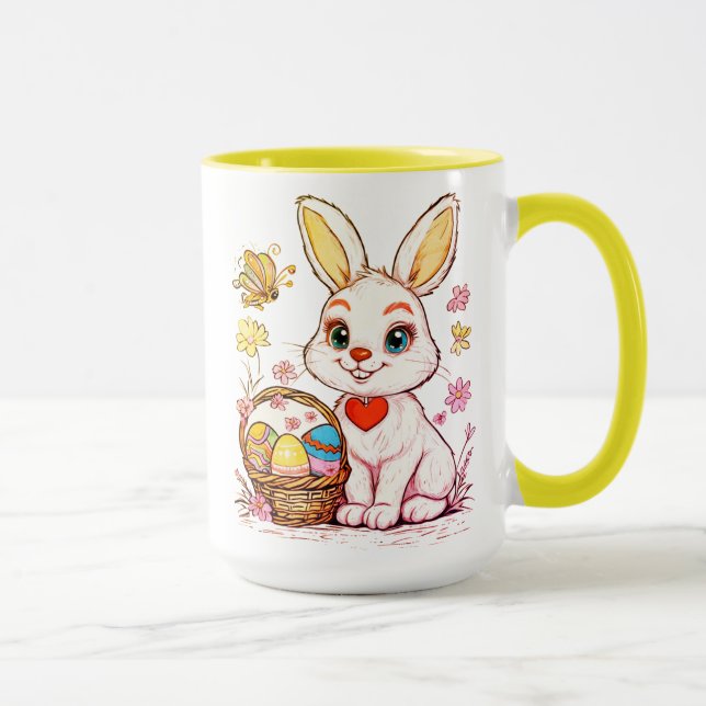 Taza Jugador Bunny Mug de Pascua (Derecha)