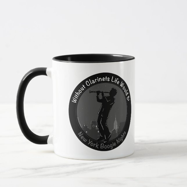 Taza Jugador Clarinet de Nueva York (Izquierda)