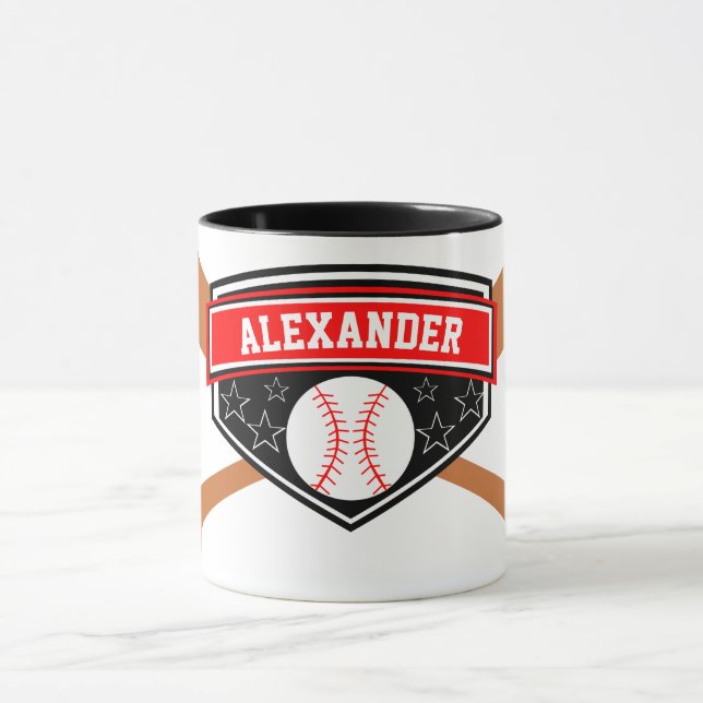 Taza Jugador de béisbol Personaliza (Centro)