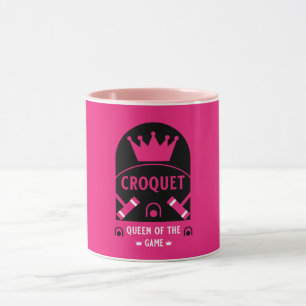 Taza jugador de croquet más divertido