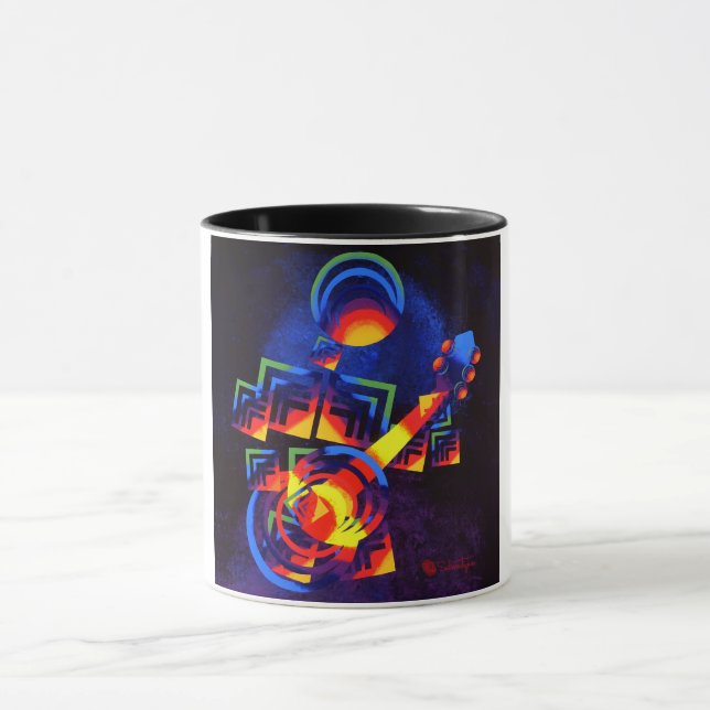 Taza Jugador de guitarra #3 (Centro)