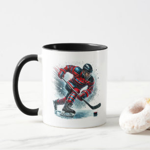 Taza Jugador de Hockey
