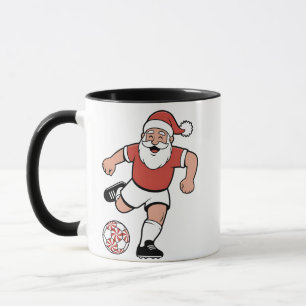 Taza Jugador de Navidades de fútbol de Santa Sede