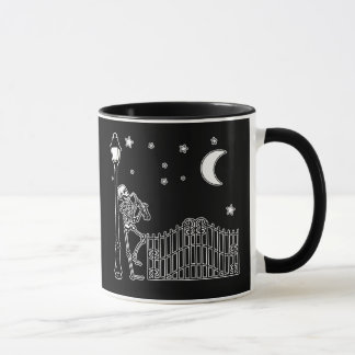 Taza Jugador de saxofón del jazz del vudú
