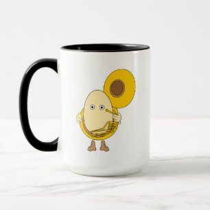 Taza Jugador de Tuba Egghead