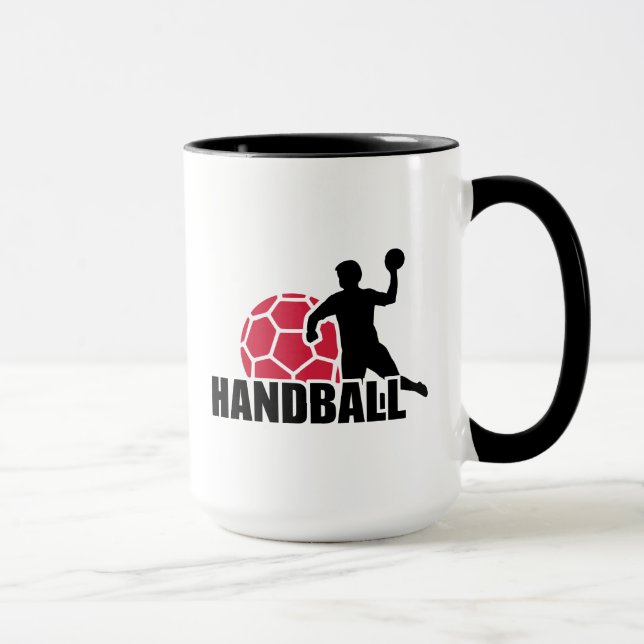 Taza Jugador del balonmano (Derecha)