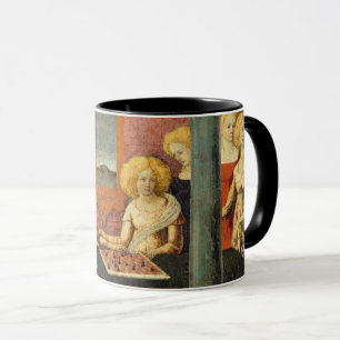 Taza Jugadores de ajedrez de arte renacentista Pintura 