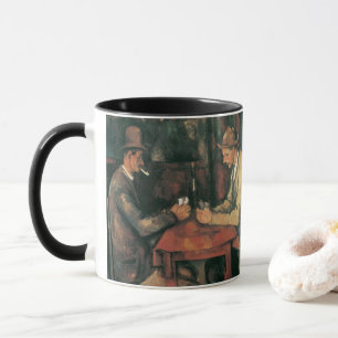 Taza Jugadores de Cartas de Paul Cezanne, Arte Antiguo