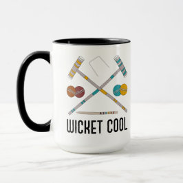 Taza Jugadores de Croquet divertidos de Wicket Guay