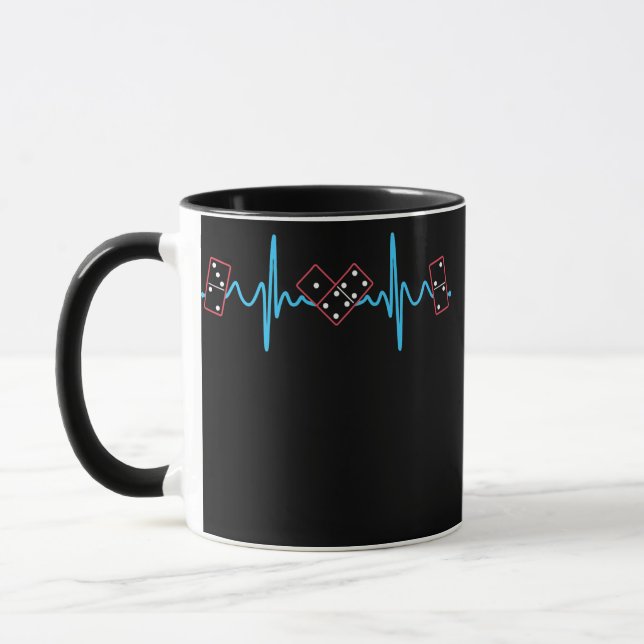 Taza Jugadores de Juego Maestro Dominobeat Dominois  (Izquierda)