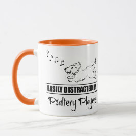 Taza Jugadores de salterias distran fácilmente al perro