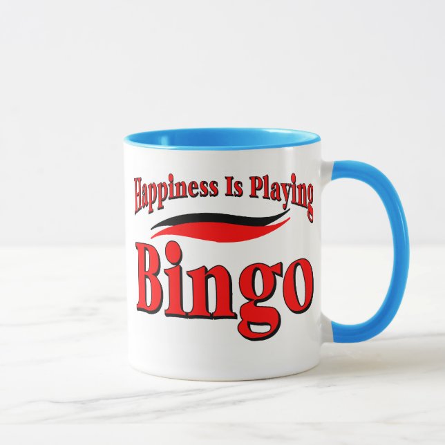 Taza Jugando bingo (Derecha)
