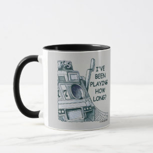 Taza Jugando las ranuras largas