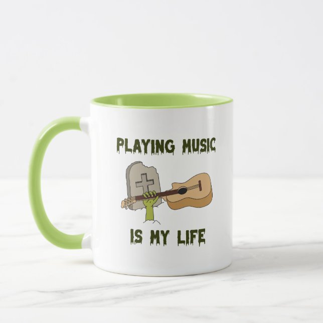 Taza Jugar música es mi vida (Izquierda)