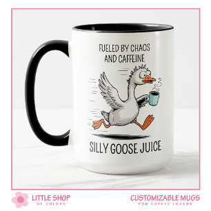 Taza Jugo de Ganso Tonto Divertido Personalizado