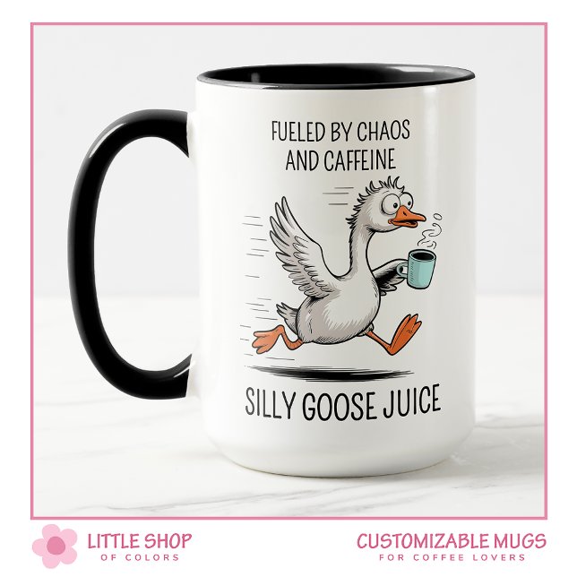 Taza Jugo de Ganso Tonto Divertido Personalizado (Subido por el creador)