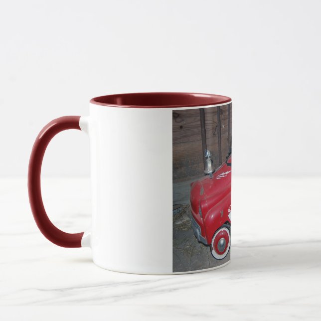 Taza Juguete para Navidades en camión de bomberos para  (Izquierda)