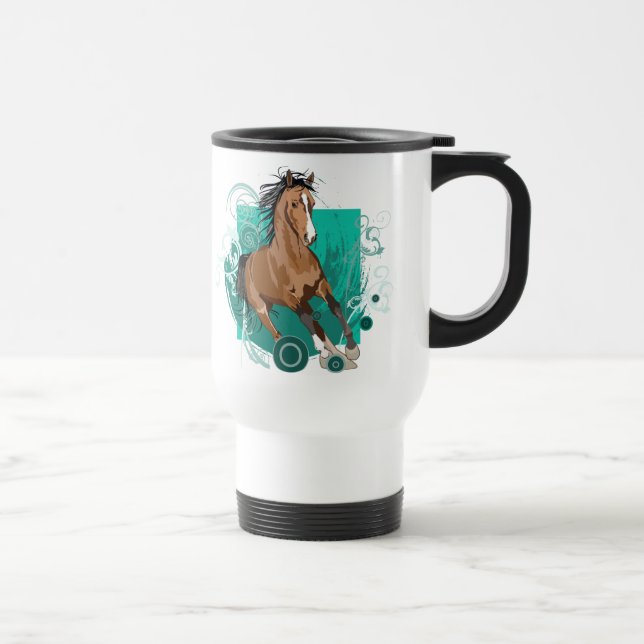 Taza juguetona de sensación de 5 viajes (Derecha)