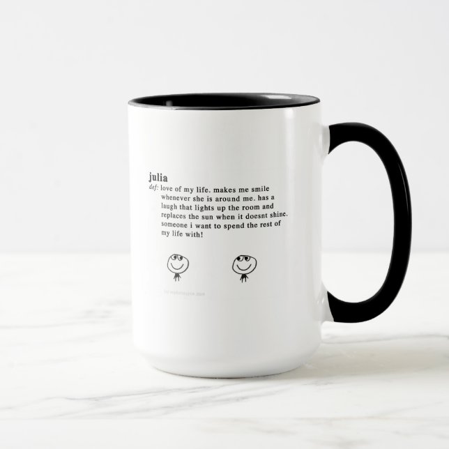 Taza Julia (Derecha)