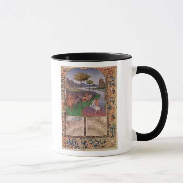 Taza Julio César que cruza el Rubicon, c.1470 (Derecha)