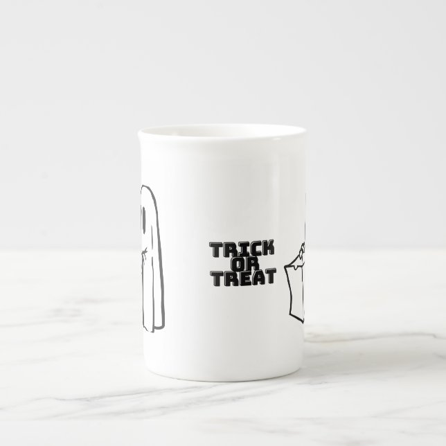 Taza Jumbo     TRICK OR TREAT   (Frente)