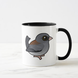 Taza Junco de ojos oscuros (cabeza gris)