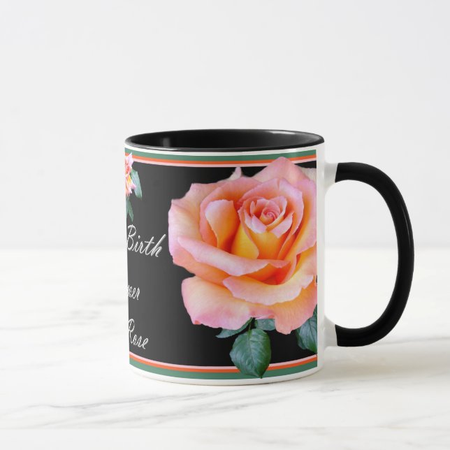 Taza JUNE BIRTH FLOWER (EL ROSA) Mug (Derecha)