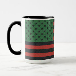 taza Juneteenth afroamericana