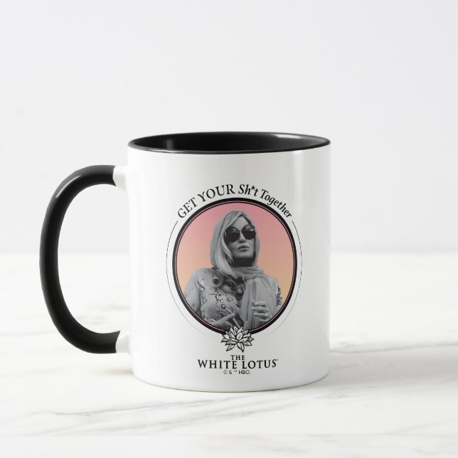 Taza Junte tu m***da - El Lotus blanco (Izquierda)
