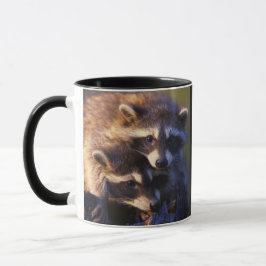 Taza Junto para siempre mapaches