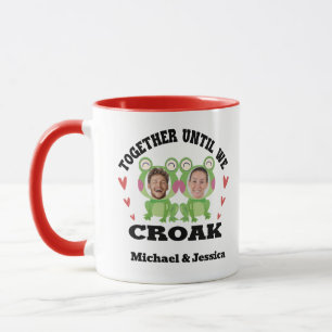 Taza Juntos Hasta que Croakemos Rana Nombres y Caras Pe