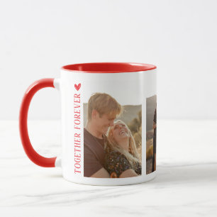 Taza JUNTOS PARA SIEMPRE el día de San Valentín de 3
