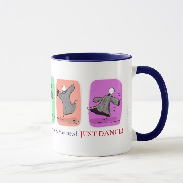Taza 'Just Dance' 11oz café mug (Derecha)