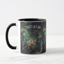 Taza Just Let Go! Fragonard Mug - Custom Name