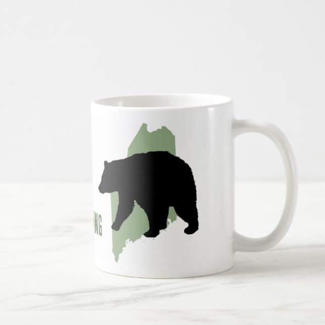 Taza justa de la caza del oso (Derecha)