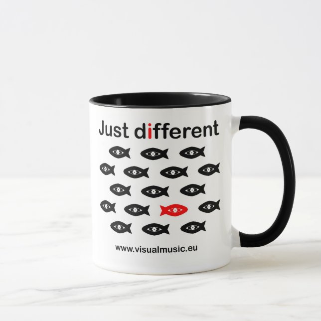 Taza Justamente different (Derecha)