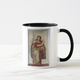 Taza Justicia, de las paredes de la sacristía (fresco)