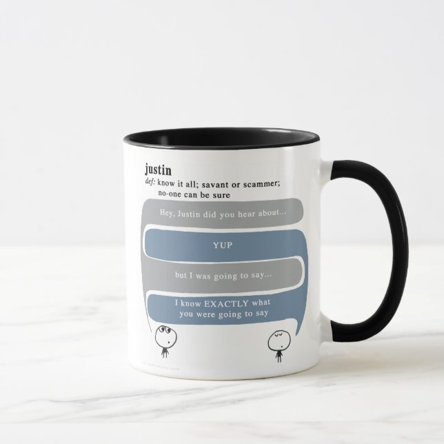 Taza Justin (Derecha)