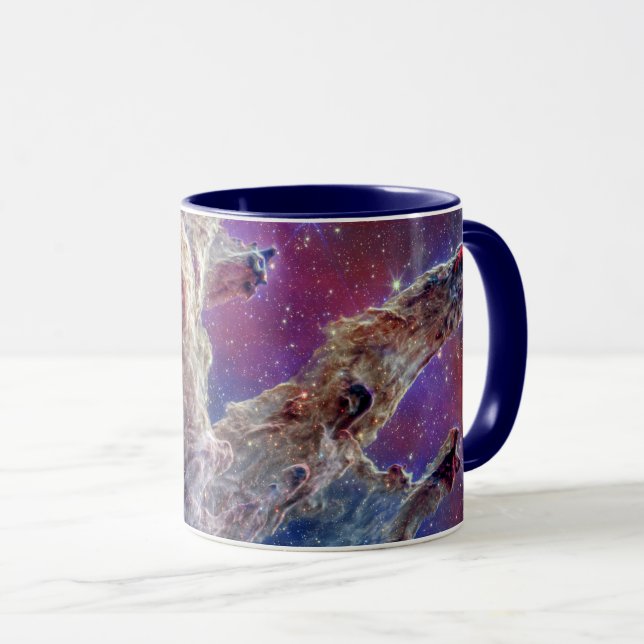 Taza JWST Pillars of Creation NIRCam y MIRI Composite (Anverso derecho)