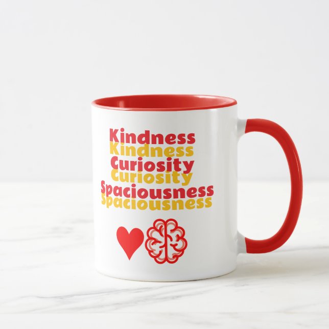 Taza K C S - Kindness Curiosity Spaciousness (Derecha)