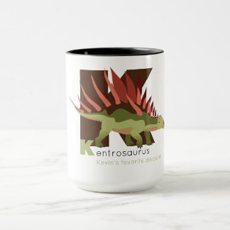 Taza K como Kentrosaurus Mug